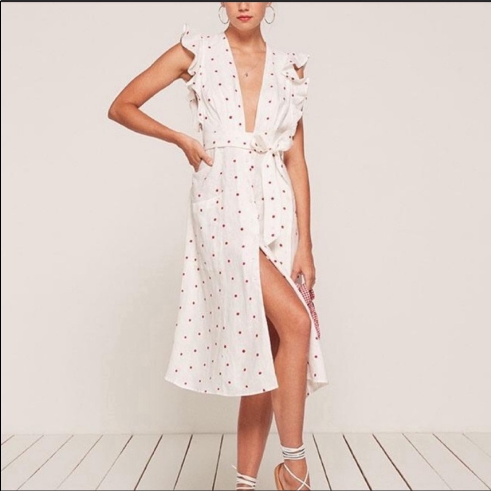 Reformation Serengeti dress sz 4